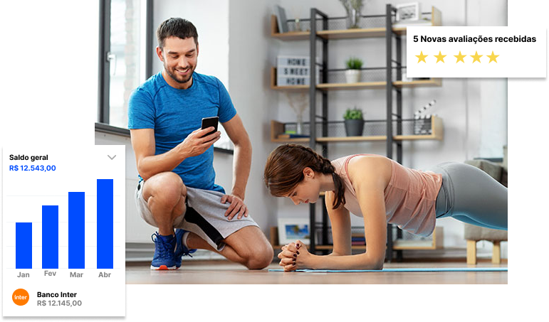 Somos uma solução de gestão de treinamento completa para atletas, personal trainers e equipes.